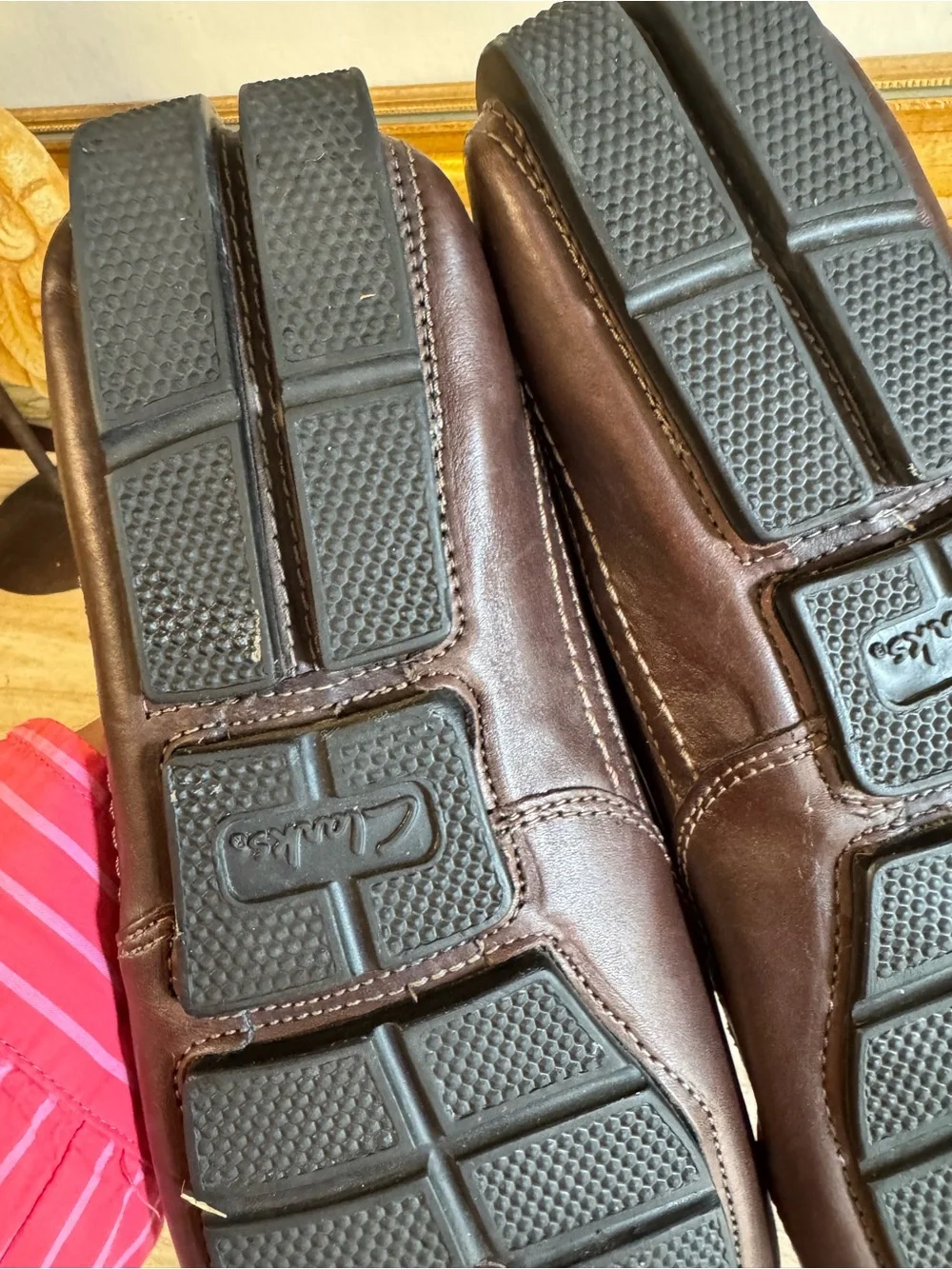 Clark’s all leather driving loafer 10.5